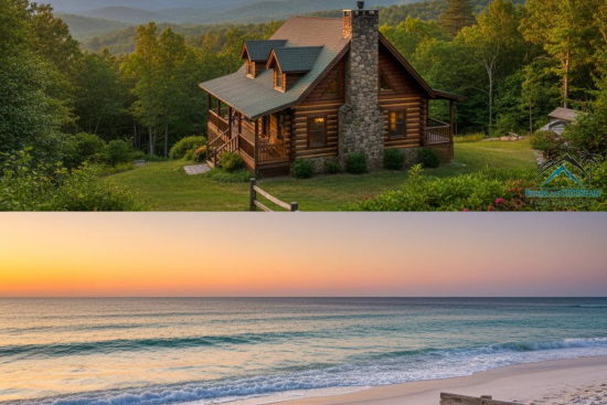 Image for Mountain and Beach Vacation: The Ultimate Combo Getaway Experience
